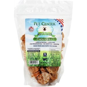 Pet Center Chicken Bites Dog Treats, 8-oz bag