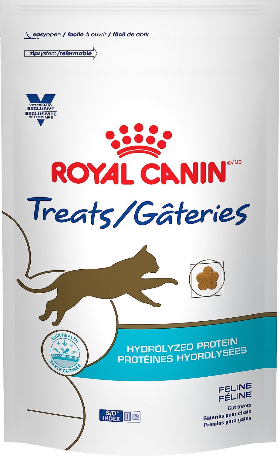 Royal Canin Veterinary Diet Hydrolyzed Protein Feline Cat Treats, 0.49
