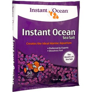 Instant Ocean Sea Salt for Aquariums, 50-gal
