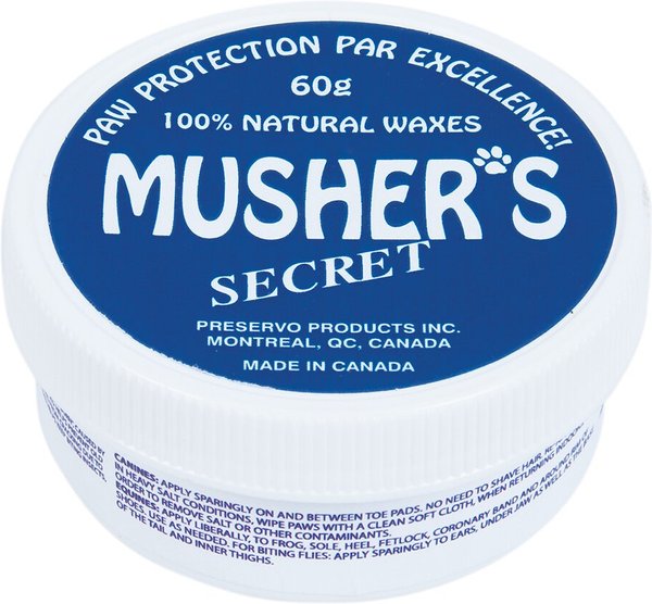 Musher's Secret Paw Protection Natural Dog Wax, 60-g jar slide 1 of 5