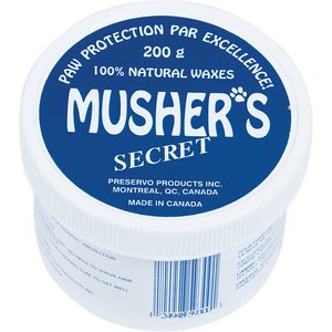 Musher's Secret Paw Protection Natural Dog Wax, 200-g jar
