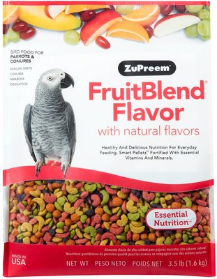 ZuPreem FruitBlend Flavor Parrot & Conure Food, slide 1 of 1
