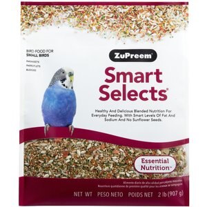 ZuPreem Smart Selects Parakeet Food, 2-lb bag