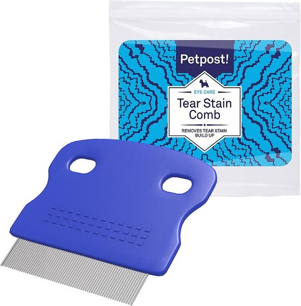 Petpost Tear Stain Remover Comb for Dogs, Fine Comb slide 1 of 4