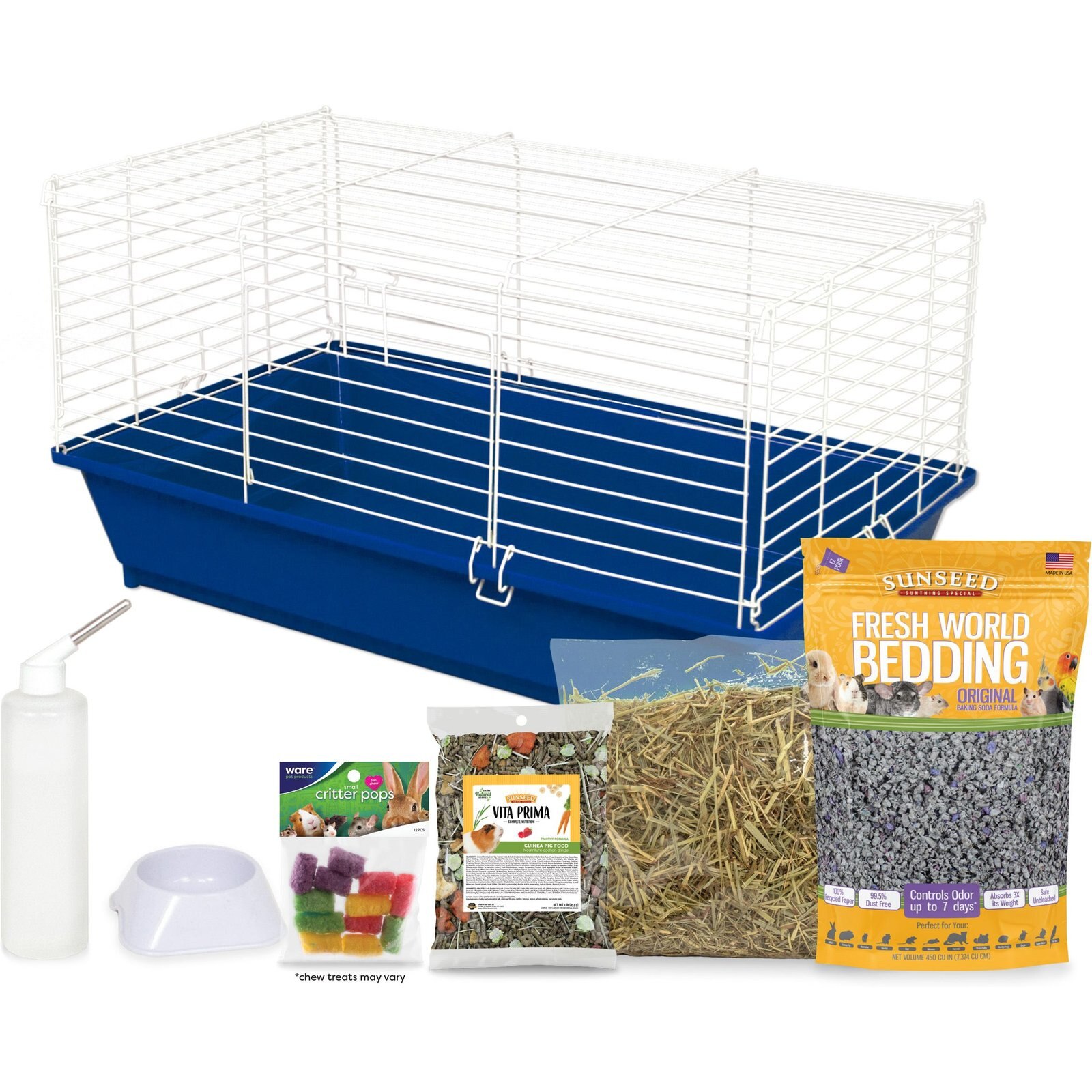 WARE Home Sweet Home Sunseed Guinea Pig Starter Kit - Chewy 