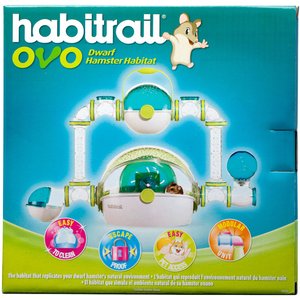 Habitrail OVO Dwarf Hamster Habitat, Blue/White