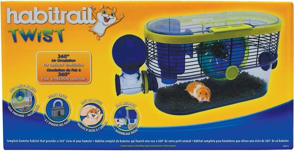 Habitrail OVO Twist Hamster Habitat, Blue slide 1 of 4