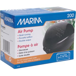 Marina Air Pump for Aquariums, Size 200