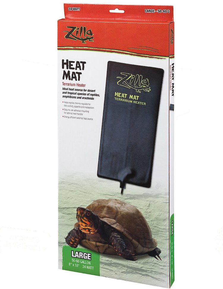 Zilla Heat Mats Reptile Terrarium Heater, 24-watt - Chewy.com