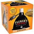 Fluker's Mini Sun Dome Lighting Fixture, 10-in