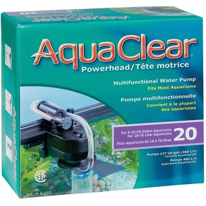 AquaClear Powerhead Water Pump, Size 20