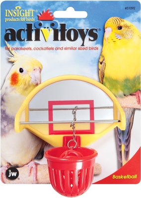 JW Pet Activitoy Birdie Basketball Toy, slide 1 of 1