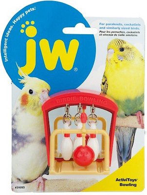 JW Pet Activitoy Birdie Bowling Toy, slide 1 of 1