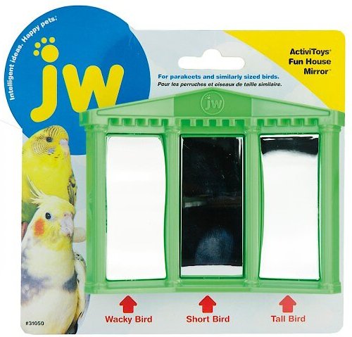JW Pet Activitoy Birdie House of Mirrors Toy