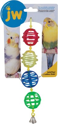 JW Pet Activitoy Birdie Lattice Chain Toy, slide 1 of 1