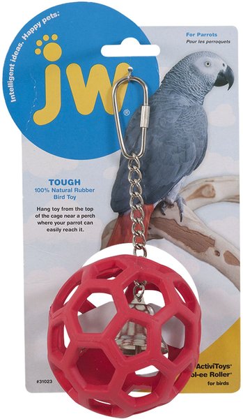 JW Pet Hol-ee Roller Bird Toy, Color Varies, Large slide 1 of 3