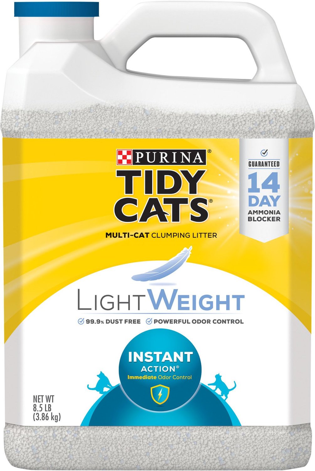 Tidy Cats Lightweight Instant Action Clumping Cat Litter, 8.5lb jug