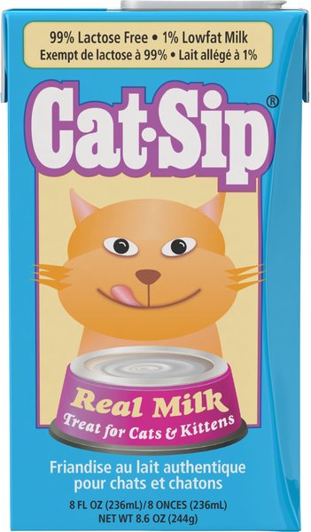 PetAg CatSip Liquid Milk Supplement for Cats, 8-oz carton slide 1 of 5