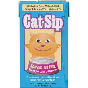 PetAg CatSip Liquid Milk Supplement for Cats, 8-oz carton