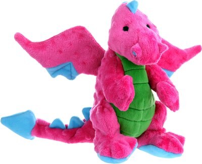GoDog Dragons Chew Guard Squeaky Plush Dog Toy, slide 1 of 1