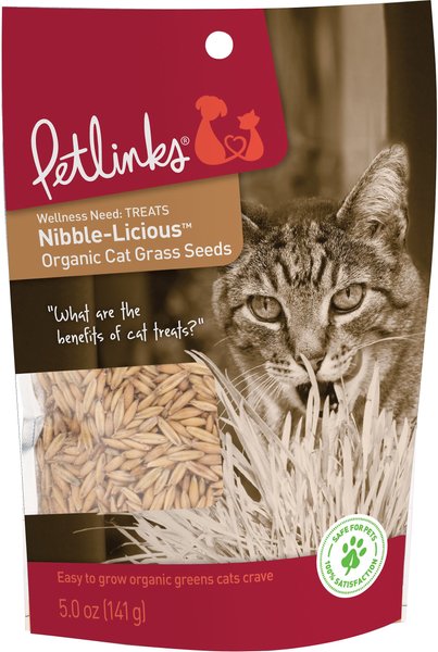 Petlinks Nibble-Licious Organic Cat Grass Seeds slide 1 of 3