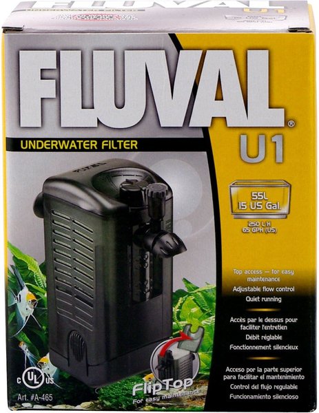 Fluval Aquarium Underwater Filter, 15-gal slide 1 of 3