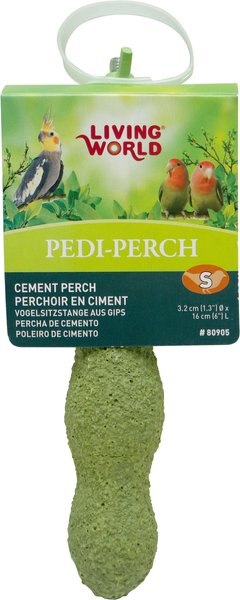 Living World Pedi-Perch Cement Bird Perch, Small slide 1 of 3