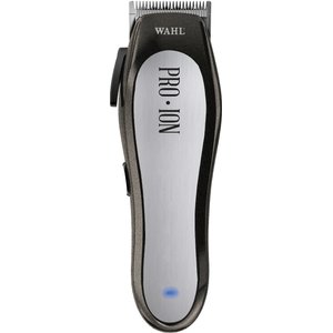 Wahl Pro Ion Lithium Cordless Pet Hair Grooming Clipper, Black/Silver