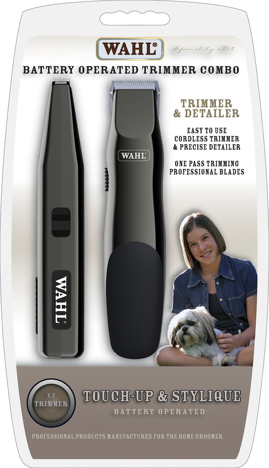 wahl touch up pet trimmer
