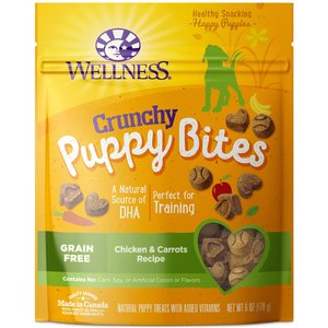 Wellness Puppy Bites Chicken & Carrots Recipe Dog Treats