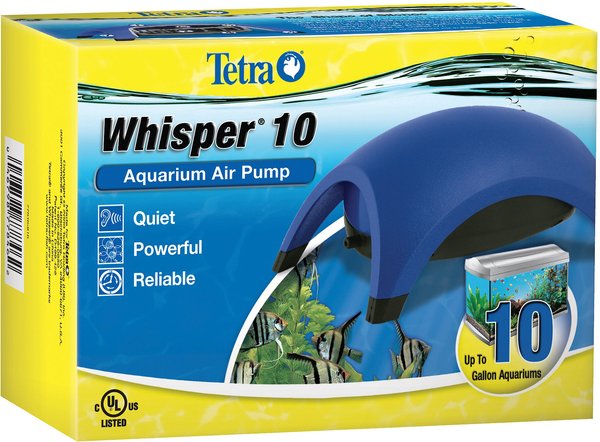 Tetra Whisper UL Air Pump for Aquariums, Size 010 slide 1 of 5