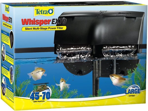 Tetra Whisper EX Aquarium Power Filter, 45-70 gal slide 1 of 5