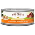 Whole Earth Farms Grain-Free Real Chicken & Salmon Pate Recipe Canned Cat Food, 5-oz, case of 24