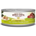 Whole Earth Farms Grain-Free Real Chicken & Turkey Pate Recipe Canned Cat Food, 5-oz, case of 24