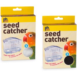 Prevue Pet Products Seed Catcher Cage Skirt, Color Varies, Small