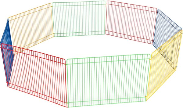 Prevue Pet Products Multi-Color Small Animal Playpen, 36-in slide 1 of 3