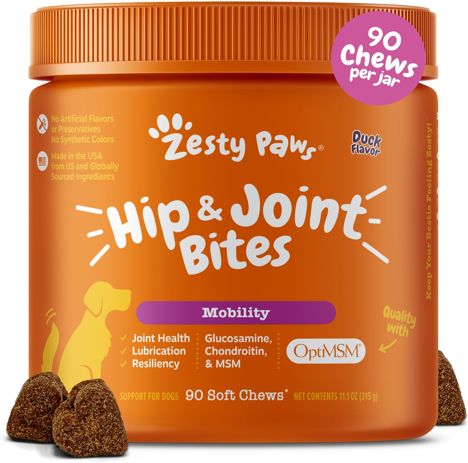 Image result for Zesty Paws Mobility Bites Hip & Joint Support Chews