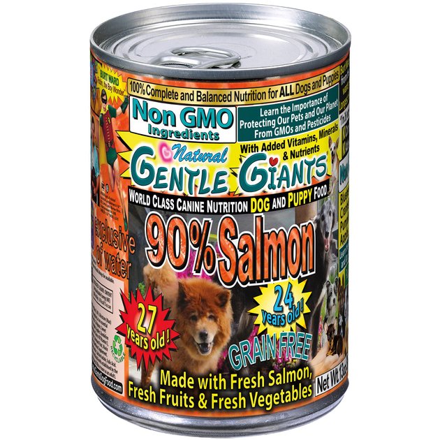 GENTLE GIANTS 90% Salmon Grain-Free Wet Dog Food