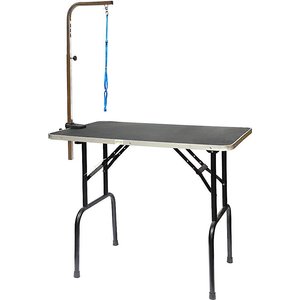 Go Pet Club Dog Grooming Table with Arm, 42-in