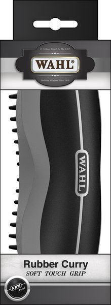 Wahl Horse Rubber Curry Brush, Black slide 1 of 4