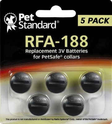 Pet Standard RFA-188 Replacement 3V Batteries for PetSafe Collars, slide 1 of 1