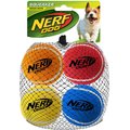 Nerf Dog Tennis Balls Dog Toy, 4 Pack, Medium