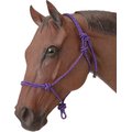 Tough-1 Poly Rope Tied Horse Halter, Purple