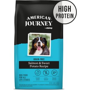 American Journey Salmon & Sweet Potato Recipe Grain-Free Dry Dog Food, 4-lb bag