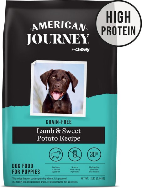 American Journey Puppy Lamb & Sweet Potato Recipe Grain-Free Dry Dog Food, 12-lb bag slide 1 of 10