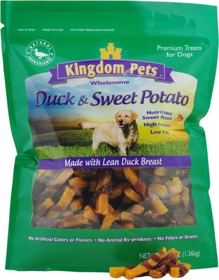 Kingdom Pets Duck & Sweet Potato Jerky Twists Dog Treats, slide 1 of 1