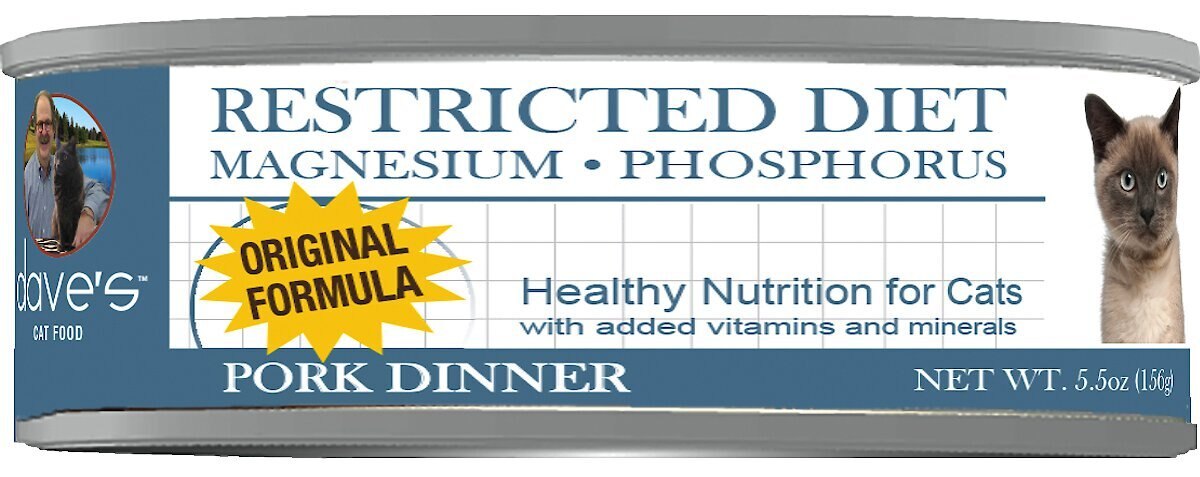Dave's Pet Food Restricted Diet Magnesium & Phosphorus Original Pork