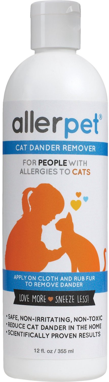 How do you get rid of cat dander?