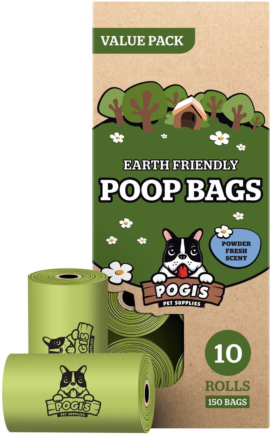 POGI'S PET SUPPLIES Poop Bags, Scented 