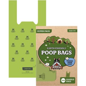 Pogi's Pet Supplies Scented Poop Bags with Easy-Tie Handles